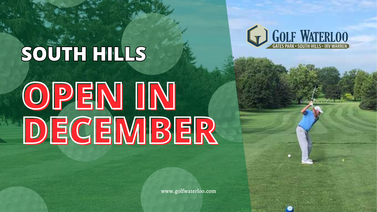 South Hills Open In December